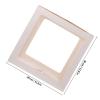Baluue White Paper Balloon Box with Window for Party Decoration, Easy to Assemble and Dissemble, for Wedding, Engagement, and Event Background Displays view 2