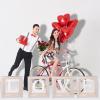 Baluue White Paper Balloon Box with Window for Party Decoration, Easy to Assemble and Dissemble, for Wedding, Engagement, and Event Background Displays view 4