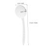 ORFOFE Back Lotion Applicator Wand for Even Cream Spreading in Skincare and Beauty Routines for Men and Women with Long Handle and Wide Brush Design, Reusable Plastic Applicator White view 2