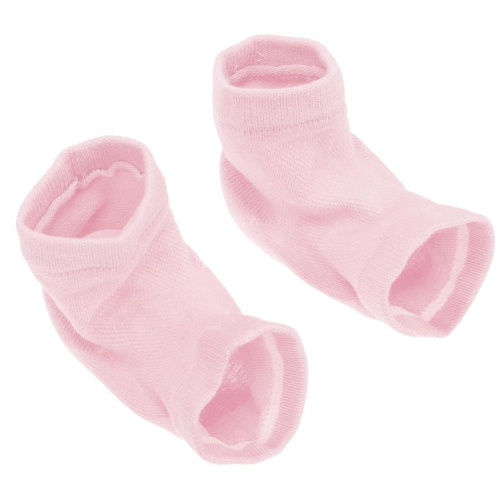 LALAFINA 1 Pair Height Increasing Socks Insoles for Men and Women, Unisex Invisible Heel Inserts with Stable Support, Made of Polyester Cotton and Sebs, for Daily Use