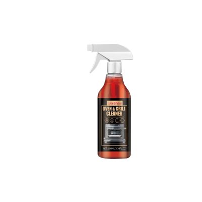 ZHANGWUS Powerful Oven Grill Cleaner Spray Decontamination Deodorization Oil Stain Removal Agent Heavy Duty Degreaser Stove Top Cleaning