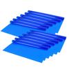 GANAZONO Cellophane Flower Wrapping Paper Floral Bouquet Packaging Paper Blue Waterproof 20 Pieces for Flowers for Table Coverings and Artistic Inspirations view 1