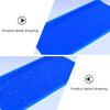 GANAZONO Cellophane Flower Wrapping Paper Floral Bouquet Packaging Paper Blue Waterproof 20 Pieces for Flowers for Table Coverings and Artistic Inspirations view 3