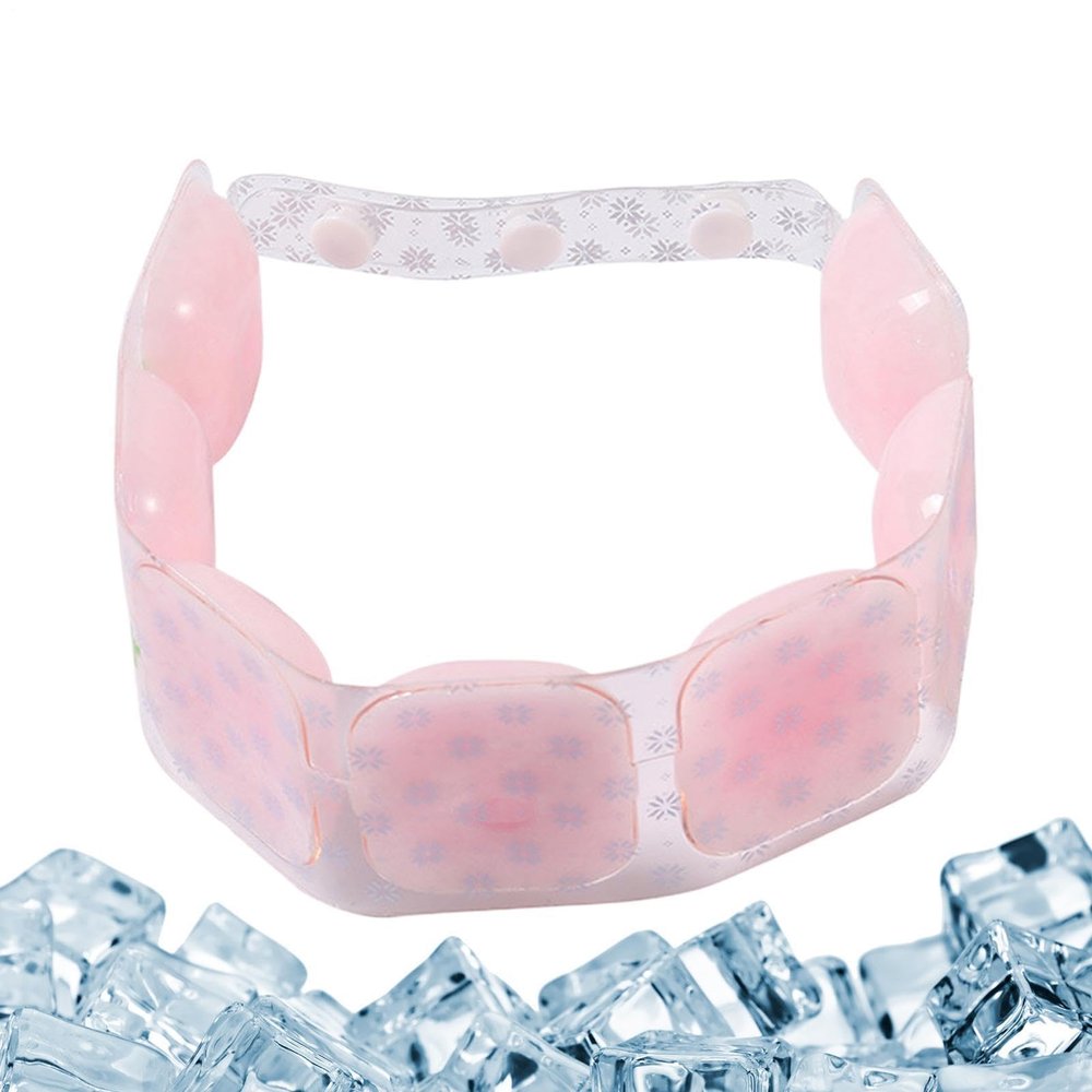 Cool Neck Wrap - TPU Chilling Collar | Magnetic Sports Ring, Reusable Desig