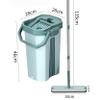 Hand Free Household Large Mop Dry and Wet Dual-Purpose with Bucket view 2