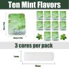 30 Pieces Mint, 10 Packs Natural Plant-Based Cores for Long-Lasting Freshness view 2