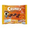 Ghana Crunky Chocolate 3-Flavor Assortment Chocolate Pack 98g (Pack of 2), Japanese Crispy Malt Puff Chocolate Variety Sweets Pack, Original Crunky, Salt Flavor, & Mocha Taste, Individually Wrapped Bite-Size Pieces, MADE IN JAPAN view 1