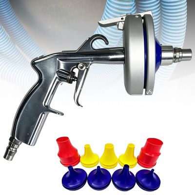 Gaoyongyong Pneumatic Hydraulic Hose Cleaning Launcher Kit, Durable Nozzles & Sponge Cleaners + Case, Easy Tight Spot Access, Maintenance Tool for Rigid/Flexible Hoses 0.25-2"