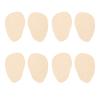 NineLife Basics 4 Pairs Breathable Forefoot Pads Non-Slip Silicone Ball of Foot Cushions Lightweight Front Palm Pads to Decrease Foot Burden for Comfortable Daily Wear view 1