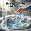 Floating Hair Filtering Mesh Removal,Washing Machine Hair Filter Mesh Bags,3PCS Reusable Lint Catcher for Laundry Dog Cat Pet Hair Remover for Laundry (Blue) view 2