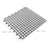 AURARMLET 8pcs Interlocking Non-Slip Drainage Floor Tiles 12x12 Inches TPE Modular Shower Mat with Dense Raised Pattern and Drain Holes, Cuttable for Sauna and Wet Area Transitions view 2