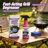 Synvexor Grill Cleaner 2026 New Fast-Acting Heavy-Duty, Remove It All Cleaner And Degreaser, Bbq Grill & Oven Cleaner Removes Burnt-On Residue And Grease 1PCS view 2