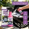 Grill Cleaner 2026 New 2Pcs Fast-Acting Heavy-Duty Grill Degreaser Spray,BBQ Grill Cleaner for Kitchen, Multi-Purpose Grease Remover for Oven Stove Air Fryer Outdoor Grill view 2