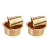 Brass Coffee Dabara Set with Tumbler | Traditional Kumbakonam Coffee Cup & Dawara for Filter Coffee & Tea | Matt Finish | 120 ml | Pack of 2 view 1