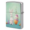 Happy Easter Egg Rabbit Metal Lighter Case Sleeve Cover Holder view 1