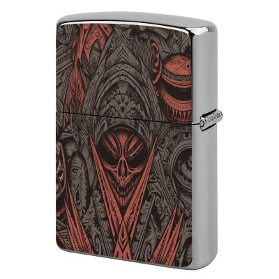 Horror Style Pictures Metal Lighter Case Sleeve Cover Holder