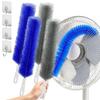Ultimate Dusting Tool - Bendable Microfiber Head, Fan Brush Dust Removal Tool, Reusable Dust Remover, Washable Bendable Reusable Dust Remover for Air Conditioning Shutters, Ceiling Fan (4pcs-Mixed) view 1