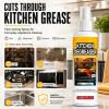120ml Grease Killer Spray Grill Cleaner,Heavy Duty Degreaser for BBQ Grate(3) view 4