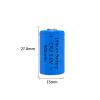 3.0V 800mAh CR2 15270 2Pcs Button Top for,LED,Mini Fans etc. Suitable for LED flashlights Electric Toys and Razors view 2