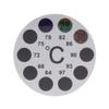 Aquarium Thermometer Sticker Brewing Thermometer Label Adhesive Temperature Stickers for Storage for Tank Fish for Tank Aquarium Heater Light Thermometers Gravel Pump Sand Decorations view 1