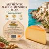 Mahn-Menorca D.O.P. Cheese Wedges 12 oz (2 Wedges) | Spanish Cow's Milk Cheese | Imported from Menorca, Spain | Naturally Aged 4 Months | Rich Buttery Flavor | Charcuterie Boards, Tapas & Cooking view 2