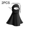 pp supm Full Face Shield Sunscreen Face Mask, 2 Pcs Summer Full Face Sun Protection Mask with Drinking Water Hole for Outdoor view 3