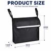 JDAJKLSJ Wheelchair Back Storage Bag for Besco Medical Economy Wheelchair 2019Present, Universal Wheelchair Organizer Bag, Wheelchair Back Bag with Large Storage Pockets view 2