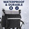 JDAJKLSJ Wheelchair Back Storage Bag for Besco Medical Economy Wheelchair 2019Present, Universal Wheelchair Organizer Bag, Wheelchair Back Bag with Large Storage Pockets view 3