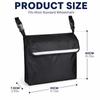 JDAJKLSJ Wheelchair Back Storage Bag for Karma Mobility S-Ergo 205 2016Present, Universal Wheelchair Organizer Bag, Wheelchair Back Bag with Large Storage Pockets view 2