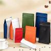 Coffee Bags With Valve 20Pcs Packaging 125g 250g 500g 1kg Orange Aluminium Foil Side Gusset Food Bean Bag view 4
