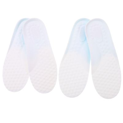 WRITWAA 8pcs Kids Shoe Insoles, Cushion Foam Inserts Inserts for Sneakers, Athletic Shoes and Training Footwear, Sweat Absorbing & Breathable 22-23/24-25