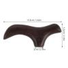 HOODANCOS Wooden Cane Handle Replacement Grip for Walking Canes and Hiking Sticks, Ergonomic T-handle with Smooth Polished Coffee Wood Surface, Easy Installation for Outdoor Adventures view 2