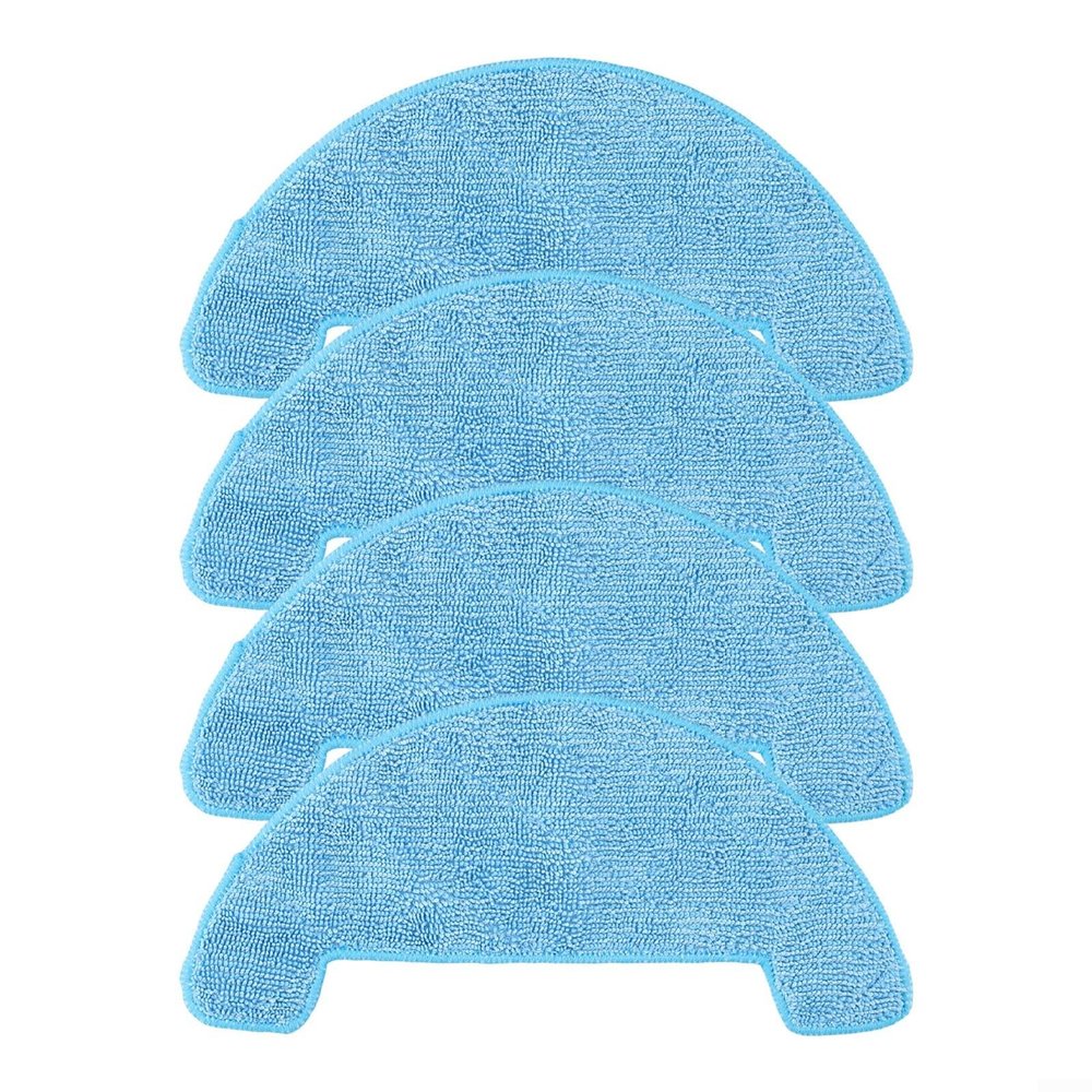 Violiica Mop Cloth Pads, For Cecotec, For Conga 2299, Ultra Home, For X-treme, Robotic Vacuum Cleaner(4pcs)