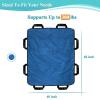 Patient Transfer Slide Board - Multi-Purpose Home Stretcher for Bedridden, Elderly, Bariatric Care - Slide Sheet with Handles for Easy Positioning & Incontinence Assistance view 3