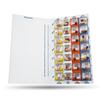 Qube 7-Day, 4-Pass (4-doses per Day) Large Multi-Med Disposable Blister Card Refill with 26 Cards & Blisters view 1