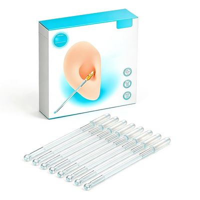 Sticky Earwax Removal Sticks, Reusable Spiral Ear Cleaning Tool(Large Size 1 Box)