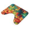 NLLZZ U-Shaped Toilet Rug Non-Slip Water Absorbent Memory Foam Bath Mat view 4