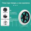 Replacement Wheelchair Wheels for Walkers 2pcs 5/6/7/8Inch Shopping Cart Wheels Anti Slip Replacement Travelling Trolley Caster Wear-resistant Solid Tire Wheel view 4