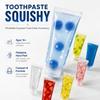 Toothpaste Squishy, Moldable Squeeze Tube Desk Accessory, Ages 14 and Up (Pink) view 2