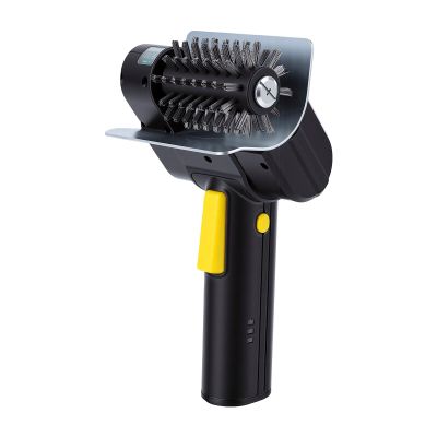 NineLife Basics Cordless Rechargeable BBQ Cleaner with LED Light, Stainless Steel