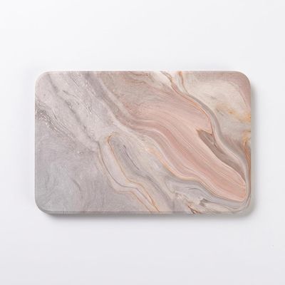 Leefasy Absorbent Pad Diatomite Non Slip Mat Absorption Quick Function Easy Cleaning Suitable for Soap Dish Kitchen , Marble Pattern 1 , 8x13x0.9cm Soap Pad