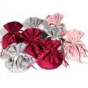 Bingche 12 Pcs Velvet Drawstring Bag Jewelry Color Ribbon Storage Pouches For Wedding Party Candy Gift Packaging Bags Home Supplies view 4