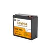 12 V 30 Ah LiFe PO4 Lithium B-attery, Built-in 30 A BMS view 1