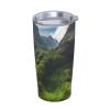 Tnghiucuj Summer In In The Scotland Highlands Stainless Steel Replacement Straw Set Compatible With 20oz Car Insulated Tumblers view 2