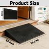 EVA Threshold Ramp for Wheelchairs, Scooter, Walker, Driveway Curb Handicap Ramp with Non-Slip Surface for Home Doorways,880 lbs Load Capacity (36 X 24 X 4 in) view 3