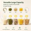 eusable Airtight Grain Storage Bags with Handle, Moisture-Proof Stand-Up Cereal Containers, Leak-Proof Kitchen Storage for Rice, Dry Goods & Grain Organization Solutions (22, Large) view 3