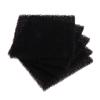 5pcs Aquarium Replacement Media Fish Tank Filter Activated Carbon Sponge Black Foam Pad 5.1x5.1 Inch Filter view 1