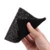 5pcs Aquarium Replacement Media Fish Tank Filter Activated Carbon Sponge Black Foam Pad 5.1x5.1 Inch Filter view 2