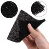 5pcs Aquarium Replacement Media Fish Tank Filter Activated Carbon Sponge Black Foam Pad 5.1x5.1 Inch Filter view 4