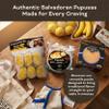 Tipicos Nokal Family Pack 15 Bean & Cheese Frozen Pupusas + 12 Bean Empanadas view 2